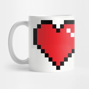 Pixel Heart Mug